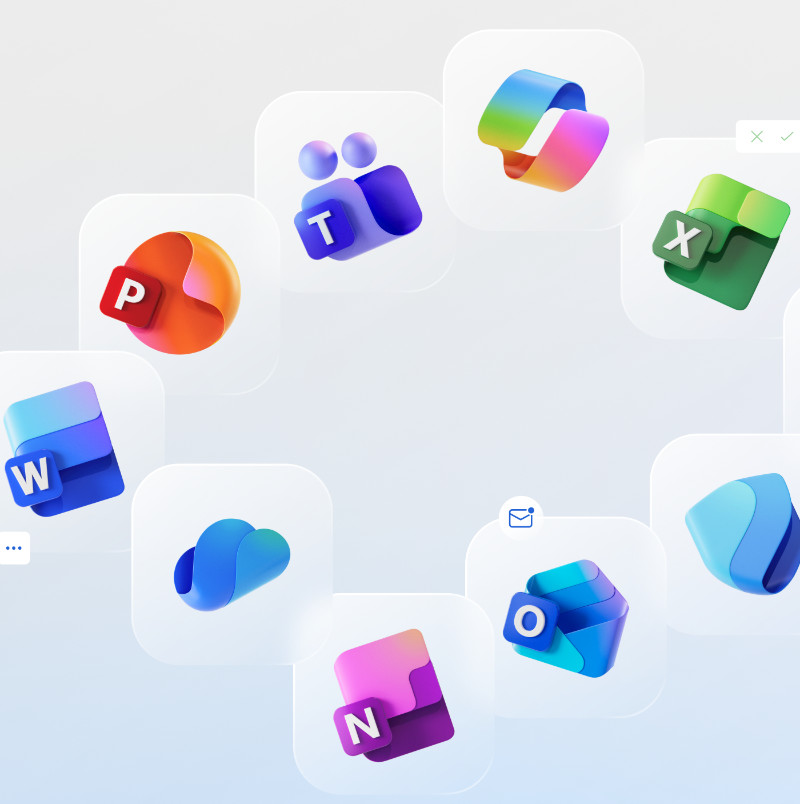 Microsoft 365 apps - email, files, collaboration